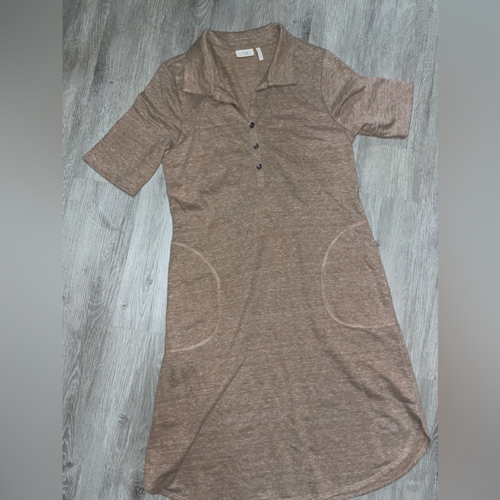 Logo by Lori Goldstein dress polo